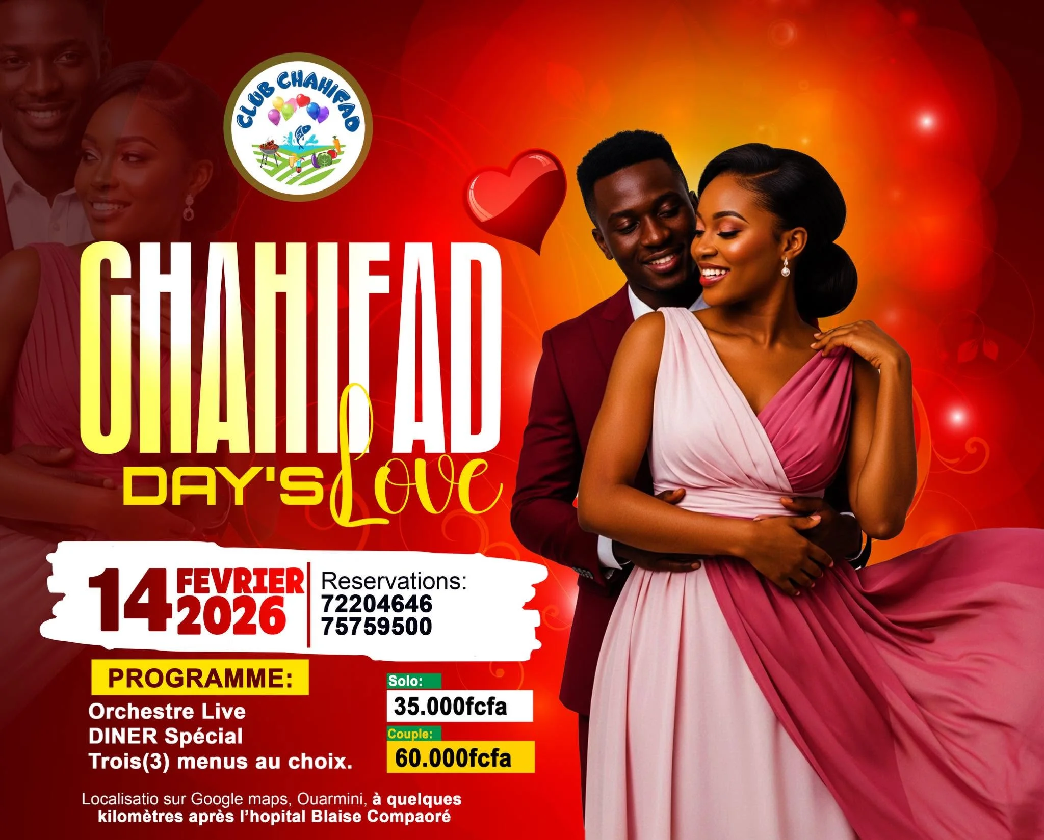 Affiche CHAHIFAD Day's Love